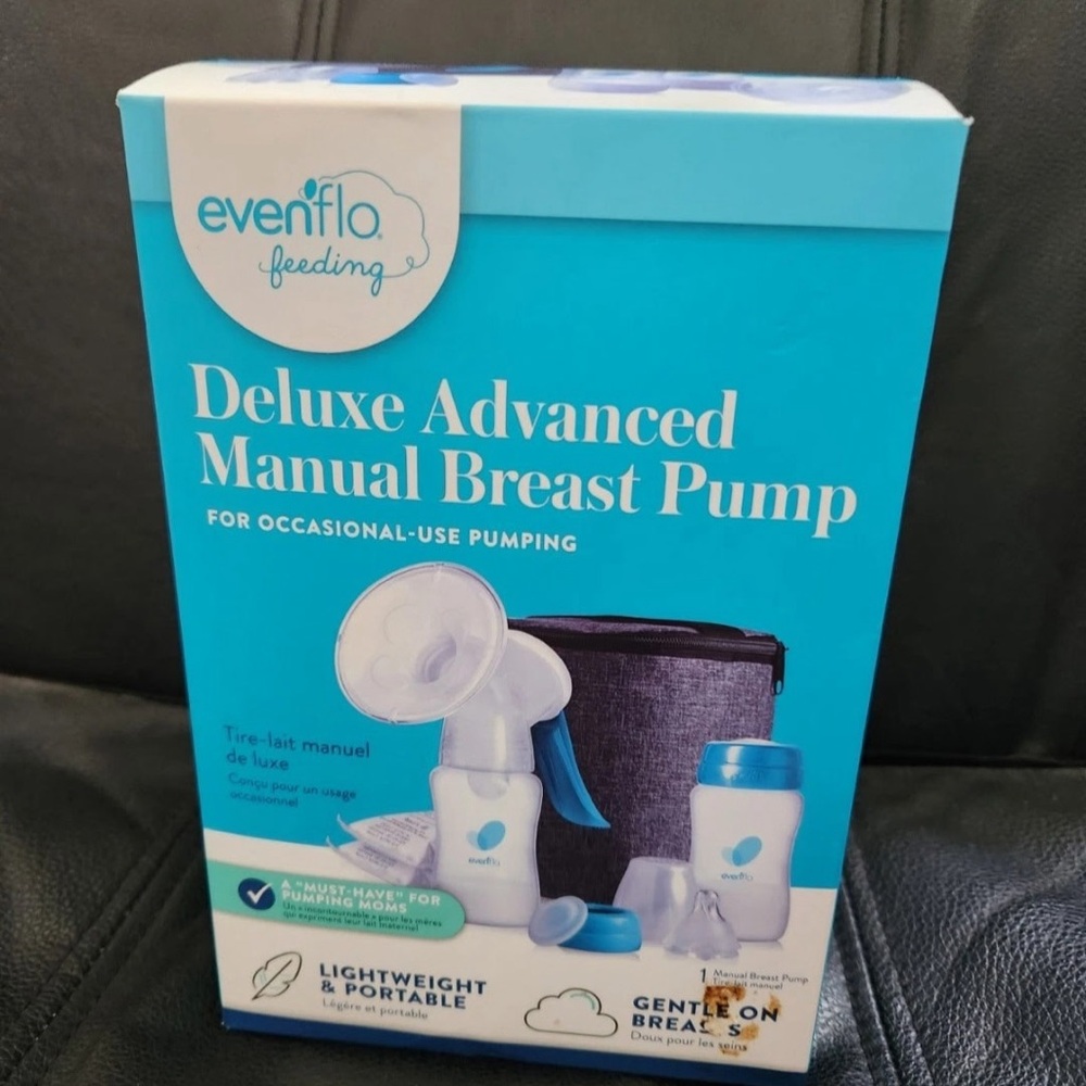 NEW Evenflo Deluxe Advanced Manual Breast Pump FACTORY SEALED